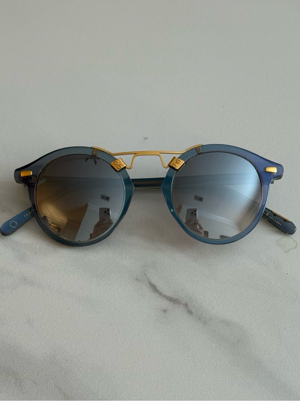 KREWE St. Louis Opal Sunglasses - Picture 4 of 5